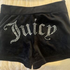 Juicy Couture Black Shorts